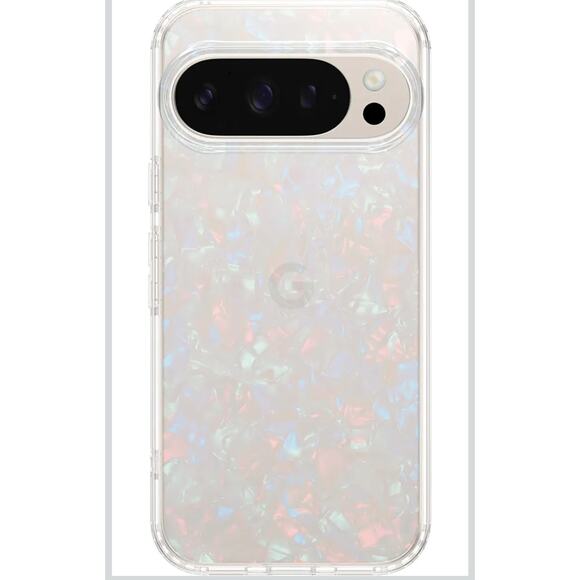 LONLI Hue Case for Google Pixel 10 Pro XL - White Pearl Holographic Iridescent - Picture 3 of 9